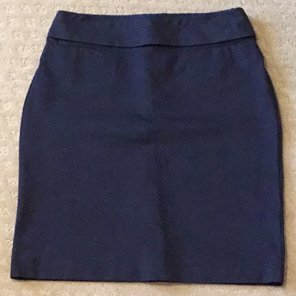 Tory Burch Navy Skirt